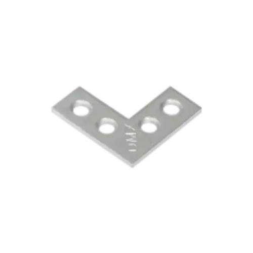 4 Équerres Plates Na 25 - 25X25X10X1.5 mm - D-Work