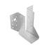 10 Sabots De Solive WB11 51x135x75x2,0 mm - Acier - Fixation Solide - D-Work