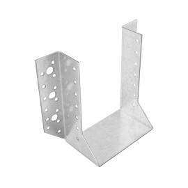 10 Sabots De Solive 25x146x75x2,0 Mm - Acier - Fixation Solide - D-Work