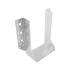 10 Sabots De Solive WB42 28x176x75x2,0 mm - Acier Zingué - Fixation Solide Et Durable - D-Work