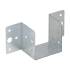 10 Sabots De Solive Légers 60x60x45x1,0 mm - Acier Zingué - Fixation Fiable - D-Work