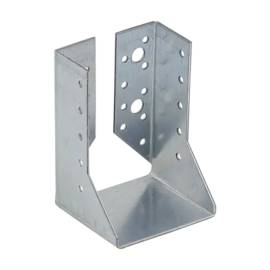 10 Sabots de Solive Pliés WBZ26 80x120x2 mm - Acier - Fixation Solide - D-Work