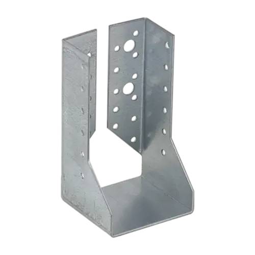 10 Sabots de Solive Pliés 80x150x2 mm - Acier - Fixation Solide - D-Work