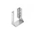10 Sabots de Solive Pliés WBZ35 120x162x2 mm - Acier Galvanisé - Fixation Solide - D-Work