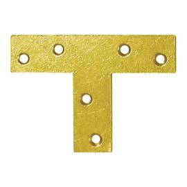 50 Connecteurs Type T 70x50x16x2 mm - Acier - Fixation Solide - D-Work