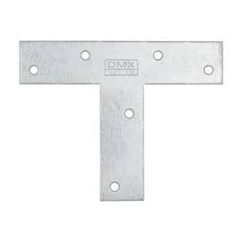 10 Connecteurs Type T 140x110x30x2 mm - Acier - Fixation Solide - D-Work