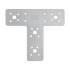 10 Connecteurs Type T Kt 160 - 160X140X45X2.5 mm - D-Work