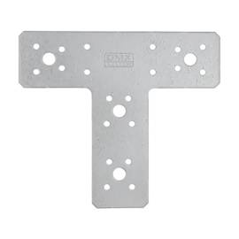 10 Connecteurs Type T KT 160 160x140x45x2,5 mm - Acier - Fixation Solide - D-Work