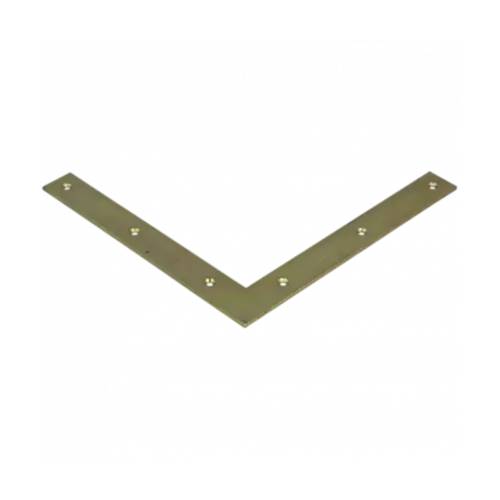 10 Plaques d’Angle NA3 250x250x30x3 mm - Acier - Fixation Solide - D-Work