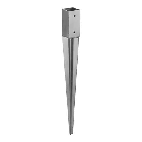 20 Poteaux à Enfoncer PSG 71x750x1,8 mm - Support Acier - Fixation Robuste - D-Work
