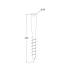 Support De Poteau À Visser Pwg 60/550 - 60X550X1.7 mm - D-Work