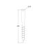 Support De Poteau À Visser Pwg 68/650 - 68X650X1.8 mm - D-Work