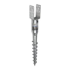6 Pieds De Poteau À Visser Pwu 70/685 Support - 70X685X1.8 mm - D-Work