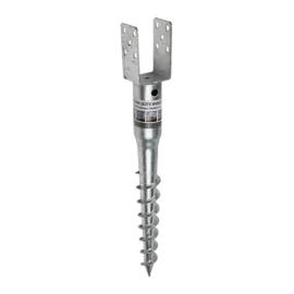6 Pieds De Poteau À Visser Pwu 80/685 Support - 80X685X1.8 mm - D-Work