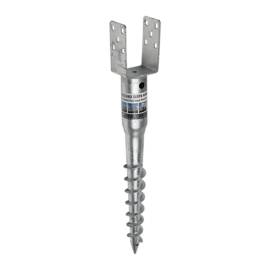 6 Pieds De Poteau À Visser Pwu 90/685 Support - 90X685X1.8 mm - D-Work