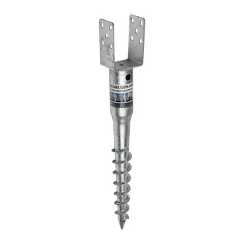 6 Pieds De Poteau À Visser Pwu 90/685 Support - 90X685X1.8 mm - D-Work