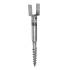 6 Pieds De Poteau À Visser Pwu 100/865 Support - 100X865X1.8 mm - D-Work