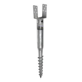 6 Poteaux à Visser PWU 100x865x1,8 mm - Support Acier - Fixation Robuste - D-Work