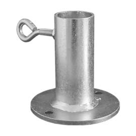 Support de Parasol 38x105x100 mm - Fixation Stable et Durable - D-Work