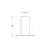 Support De Parasol Pdp 100 - 38X105X100 mm - D-Work