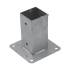 12 Pieds De Poteau PSP 70 71x150x150x1,8 mm - Acier - Fixation Robuste - D-Work