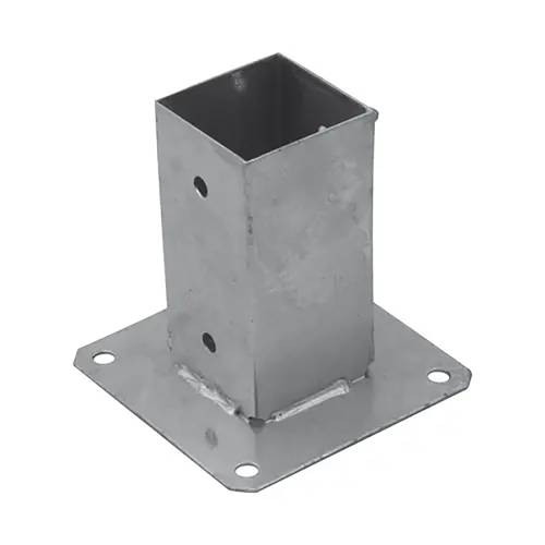 12 Pieds De Poteau PSP 70 71x150x150x1,8 mm - Acier - Fixation Robuste - D-Work