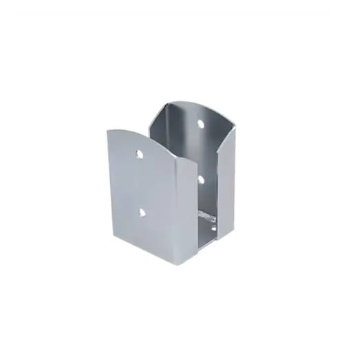 Support de Poteau PSPW 101x150x2,5 mm - Acier Zingué - Fixation Robuste - D-Work