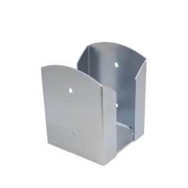 Support de Poteau PSPW 151x200x3 mm - Acier - Fixation Robuste - D-Work