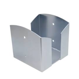 Support de Poteau PSPW 201x200x3 mm - Acier - Fixation Robuste - D-Work