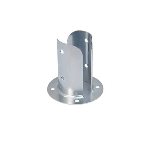 Support de Poteau PSPOD 81x150x2 mm - Acier - Fixation Robuste - D-Work