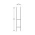 Support De Poteau 71x600x6 Mm - Acier - Fixation Robuste - D-Work
