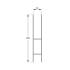 Support De Poteau 91x600x6 mm - Acier - Fixation Robuste - D-Work