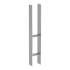 Support De Poteau 101x600x6 Mm - Acier - Fixation Robuste - D-Work