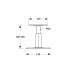 4 Pieds De Poteau Réglable Pr 130/130 Support - 130X130X100-150 mm M20 - D-Work