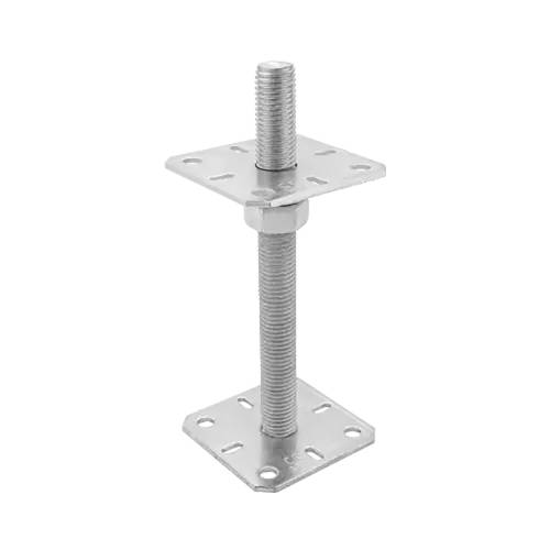 8 Pieds De Poteau À Boulonner Psr 100 Fixation - 100X250X4.0 mm M24 - D-Work