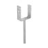 6 Pieds De Poteau Classiques Psl 100 U - 101X100X40X4.0 mm (Léger) - D-Work