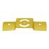 4 Poteaux en T LBO 3 Connecteur 200x58x2,5 mm - Acier - Fixation Robuste - D-Work
