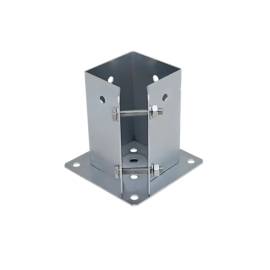 Support de Poteau PSPA 91x150x2 mm - Acier - Fixation Robuste - D-Work