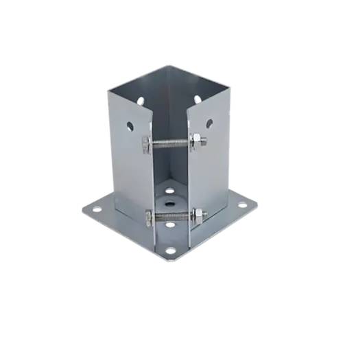 Support de Poteau PSPA 91x150x2 mm - Acier - Fixation Robuste - D-Work