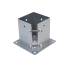 Support De Poteau Pspa 120 - 121X150X2.0 mm - D-Work