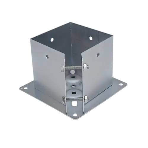 Support De Poteau PSPA 151x150x2 Mm - Acier - Fixation Robuste - D-Work