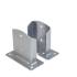 Support De Poteau Psd 120 - 121X150X2.5 mm - D-Work