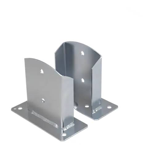 Support De Poteau Psd 120 - 121X150X2.5 mm - D-Work