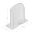 Support De Poteau Psd 140 - 141X200X3.0 mm - D-Work