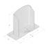 Support de Poteau PSD 161x200x3 mm - Acier - Fixation Robuste - D-Work