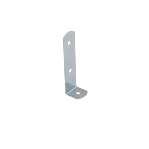 4 Supports De Poteau PSC 45x170x2,0 mm - Acier - Fixation Robuste - D-Work