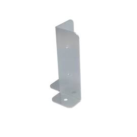 4 Supports De Poteau PSB 75x75x200x3 mm - Acier - Fixation Robuste - D-Work