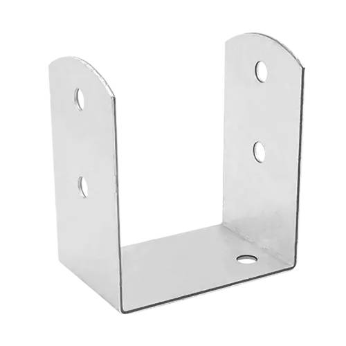 4 Pieds De Poteau Psol 100 Support - 101X101X140X2.5 mm - D-Work