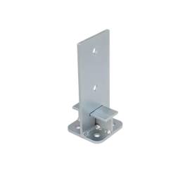 Support De Poteau PUW 90 90x200x6 mm - Acier - Fixation Robuste - D-Work