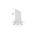 Support De Poteau Puw 100 - 100X200X6.0 mm - D-Work